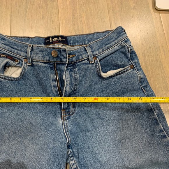 Vintage 90s l.e.i flare jeans, great condition - Picture 13 of 15